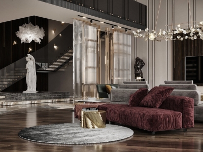 Mẫu nội thất biệt thự sang trọng và hiện đại